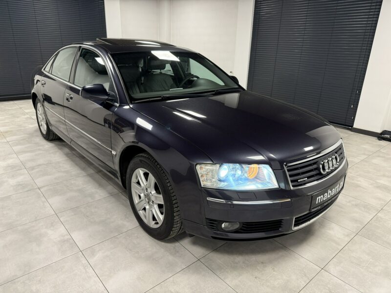 Audi A8 4.2 V8 MPI QUATTRO 334KM*Xenon*BOSE*KEYLESSGO na Odcisk*Solar Dach* D3 (2002-2010)
