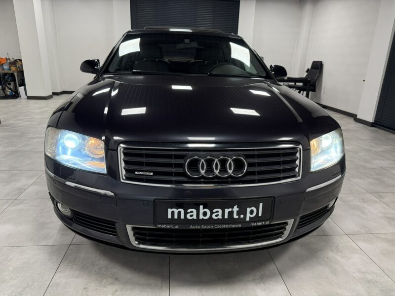 Audi A8 4.2 V8 MPI QUATTRO 334KM*Xenon*BOSE*KEYLESSGO na Odcisk*Solar Dach* D3 (2002-2010)