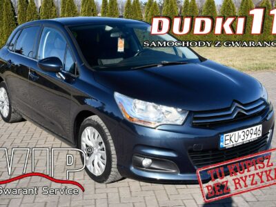 Citroen C4 1,6Benz DUDKI11 Navi.Klimatr 2 str.Parktronic.Tempomat.kredyt.OKAZJA II (2010-)