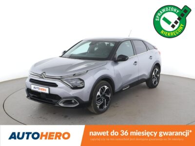 Citroen C4 Navi Kamera cofania Full LED Pół skóra Tempomat Bluetooth III (2020-)
