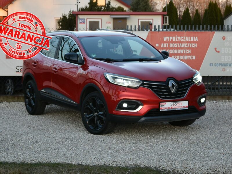 Renault Kadjar Black edition 1.3TCe 160KM Automat 2019r. FullLED Kamera NAVi BOSE I (2015-)