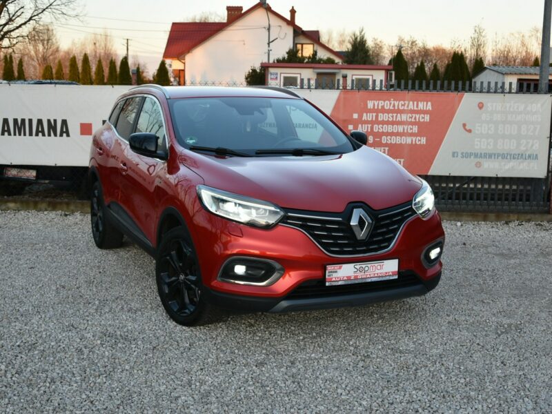 Renault Kadjar Black edition 1.3TCe 160KM Automat 2019r. FullLED Kamera NAVi BOSE I (2015-)