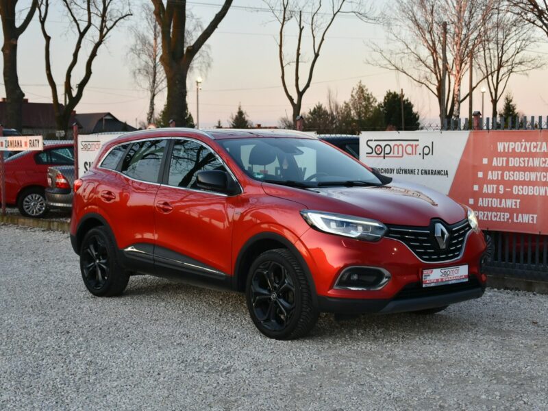 Renault Kadjar Black edition 1.3TCe 160KM Automat 2019r. FullLED Kamera NAVi BOSE I (2015-)