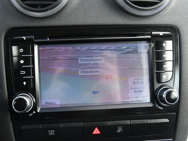 Audi A3 1.8Turbo S-Line,Serwis ( Full ) Navi,Pół-Skóry.Xenony.Klimatr 2 str. 8P (2003-2012)