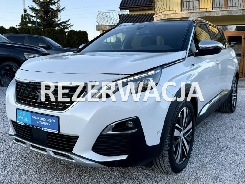 Peugeot 5008 GT-line,180KM,Full wersja,Gwarancja II (2017-)