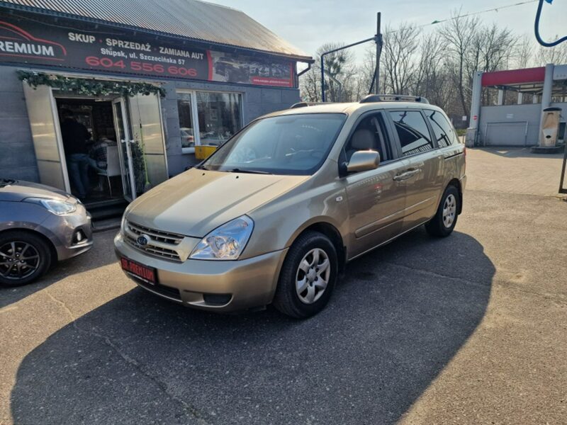 Kia Carnival 2.9 CRDI 185 KM, Automat, Klima, Tempomat, 7mio-osobowa, Hak, Isofix II (2006-2010)