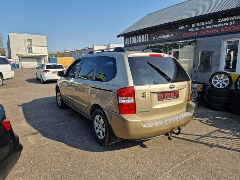 Kia Carnival 2.9 CRDI 185 KM, Automat, Klima, Tempomat, 7mio-osobowa, Hak, Isofix II (2006-2010)
