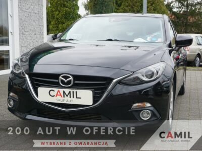 Mazda 3 zarejestrowany, ubezpieczony III (2013-)