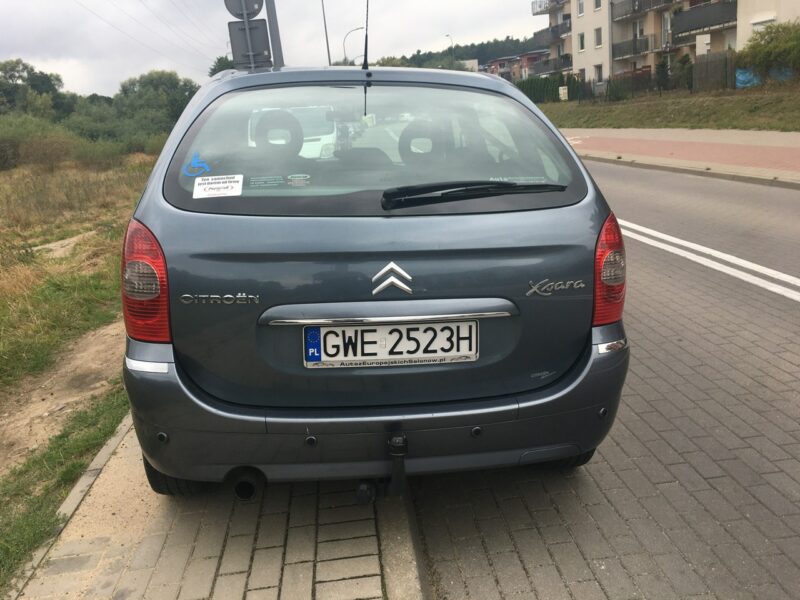 Citroen Xsara Picasso Hak, klimatronic, czujniki parkowania, przegląd do 03.2026, tempomat
