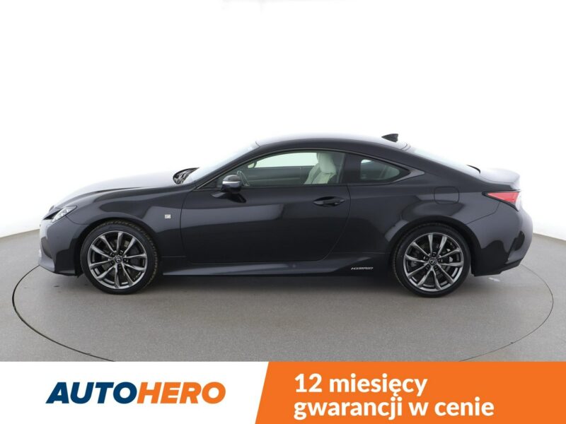 Lexus RC FV23 FL 300h F SPORT Navi ACC Grzana Wentylowana Skóra Kamera Full LED I (2014-)