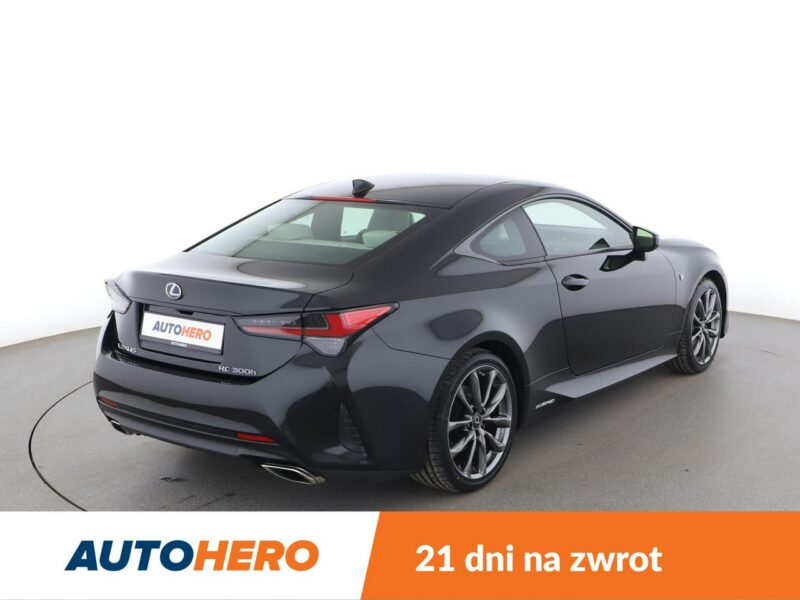 Lexus RC FV23 FL 300h F SPORT Navi ACC Grzana Wentylowana Skóra Kamera Full LED I (2014-)