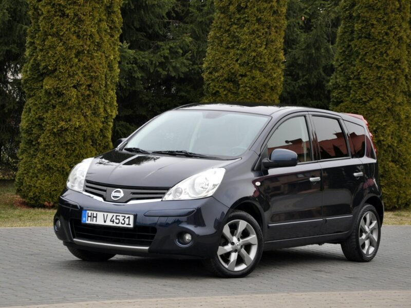 Nissan Note 1.4i(88KM)*Lift*Duża Navigacja*Welur*Klimatyzacja*I Wł*Alu16"ASO I (2005-2013)