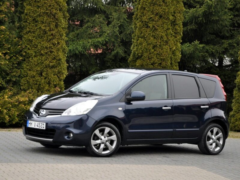 Nissan Note 1.4i(88KM)*Lift*Duża Navigacja*Welur*Klimatyzacja*I Wł*Alu16"ASO I (2005-2013)