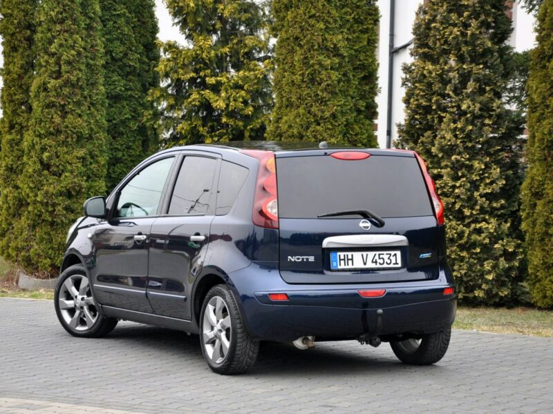 Nissan Note 1.4i(88KM)*Lift*Duża Navigacja*Welur*Klimatyzacja*I Wł*Alu16"ASO I (2005-2013)