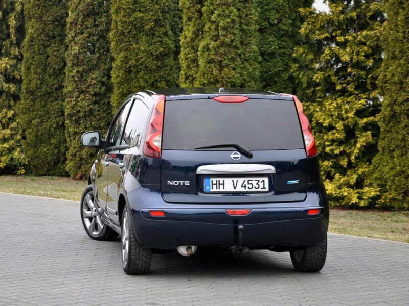 Nissan Note 1.4i(88KM)*Lift*Duża Navigacja*Welur*Klimatyzacja*I Wł*Alu16"ASO I (2005-2013)