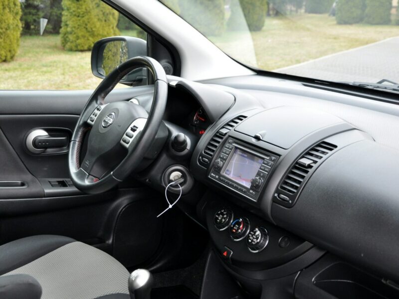 Nissan Note 1.4i(88KM)*Lift*Duża Navigacja*Welur*Klimatyzacja*I Wł*Alu16"ASO I (2005-2013)