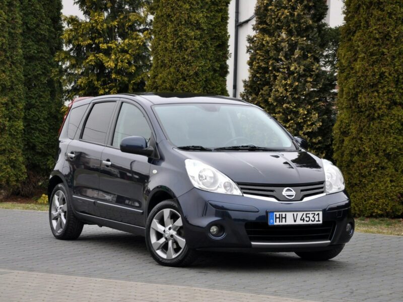 Nissan Note 1.4i(88KM)*Lift*Duża Navigacja*Welur*Klimatyzacja*I Wł*Alu16"ASO I (2005-2013)