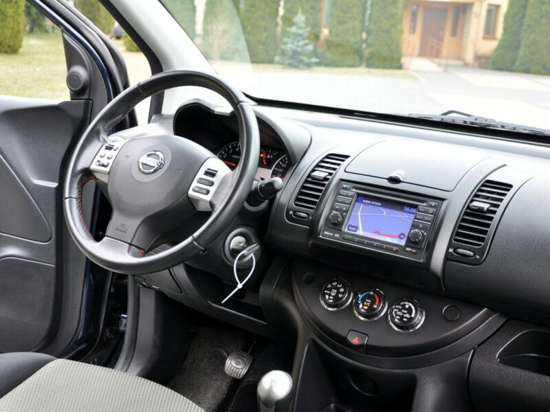 Nissan Note 1.4i(88KM)*Lift*Duża Navigacja*Welur*Klimatyzacja*I Wł*Alu16"ASO I (2005-2013)