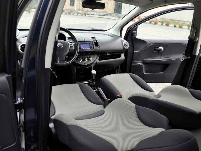 Nissan Note 1.4i(88KM)*Lift*Duża Navigacja*Welur*Klimatyzacja*I Wł*Alu16"ASO I (2005-2013)
