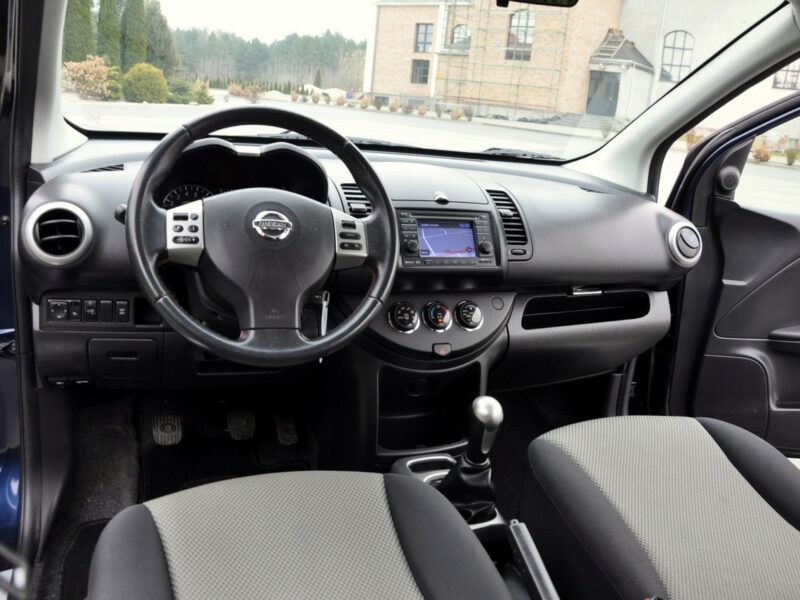 Nissan Note 1.4i(88KM)*Lift*Duża Navigacja*Welur*Klimatyzacja*I Wł*Alu16"ASO I (2005-2013)