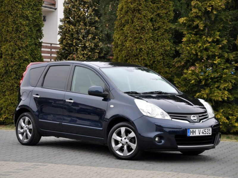 Nissan Note 1.4i(88KM)*Lift*Duża Navigacja*Welur*Klimatyzacja*I Wł*Alu16"ASO I (2005-2013)