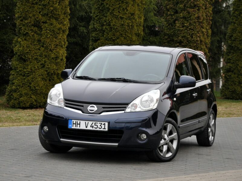 Nissan Note 1.4i(88KM)*Lift*Duża Navigacja*Welur*Klimatyzacja*I Wł*Alu16"ASO I (2005-2013)