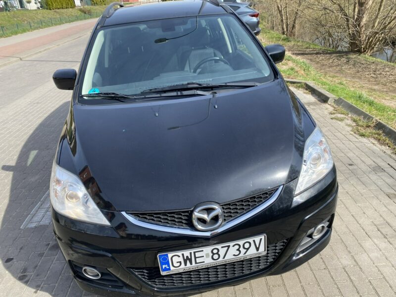 Mazda 5 2,0 benzyna, klimatronik, 7 miejsc, podg. fotele, drugie alufelgi I (2005-2010)