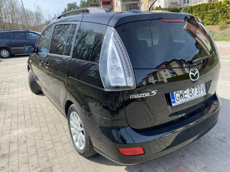 Mazda 5 2,0 benzyna, klimatronik, 7 miejsc, podg. fotele, drugie alufelgi I (2005-2010)