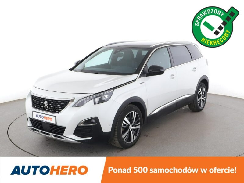 Peugeot 5008 GT-Line automat 177KM navi 7-osobowy kamera tempomat grzane fotele vir II (2017-)