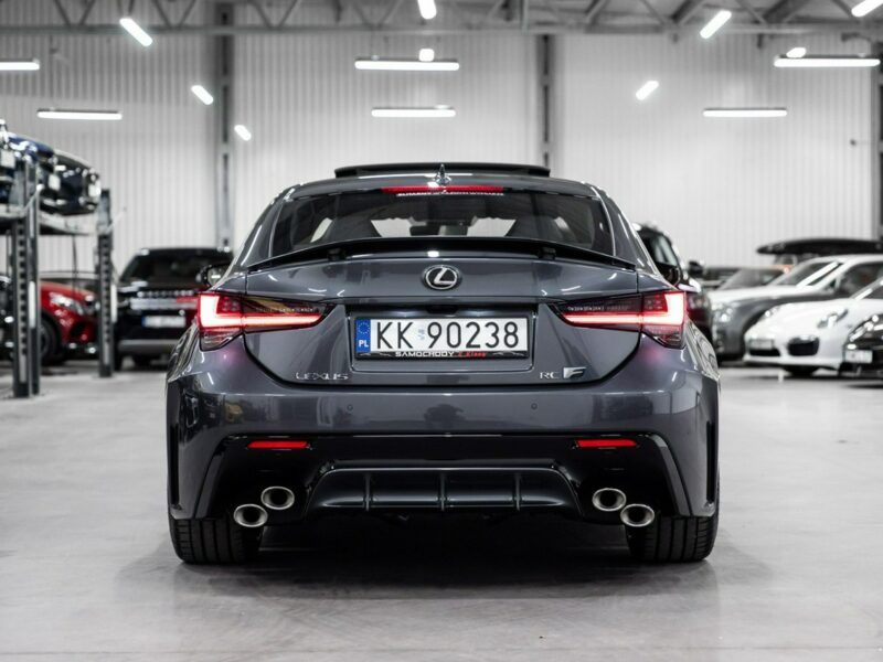 Lexus RC-F V8 5.0L 477KM. Salon PL. 10 tys km. Gwarancja do 02.2026.
