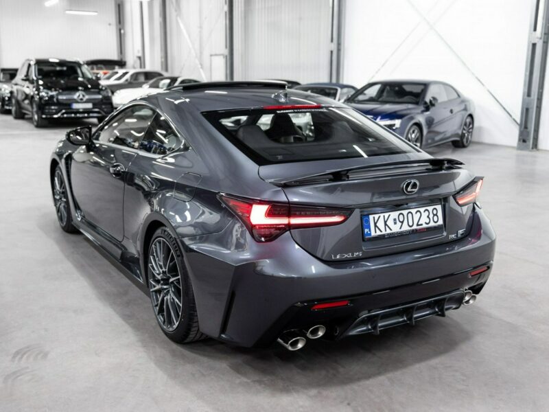 Lexus RC-F V8 5.0L 477KM. Salon PL. 10 tys km. Gwarancja do 02.2026.