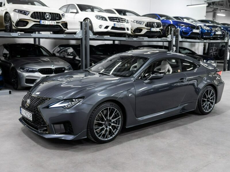 Lexus RC-F V8 5.0L 477KM. Salon PL. 10 tys km. Gwarancja do 02.2026.