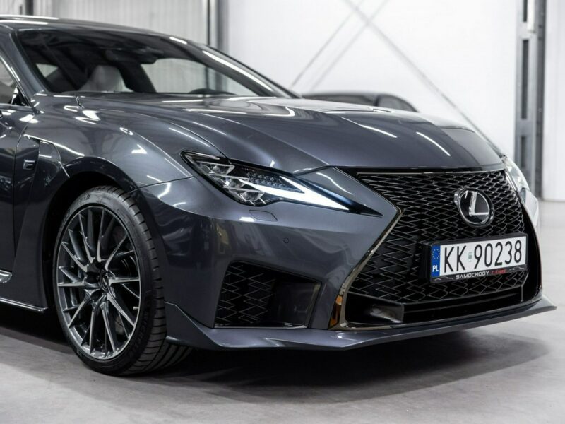 Lexus RC-F V8 5.0L 477KM. Salon PL. 10 tys km. Gwarancja do 02.2026.