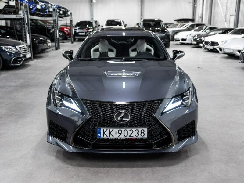 Lexus RC-F V8 5.0L 477KM. Salon PL. 10 tys km. Gwarancja do 02.2026.