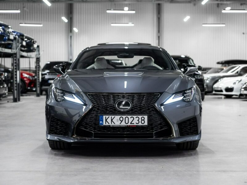 Lexus RC-F V8 5.0L 477KM. Salon PL. 10 tys km. Gwarancja do 02.2026.