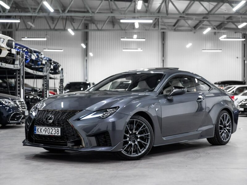 Lexus RC-F V8 5.0L 477KM. Salon PL. 10 tys km. Gwarancja do 02.2026.