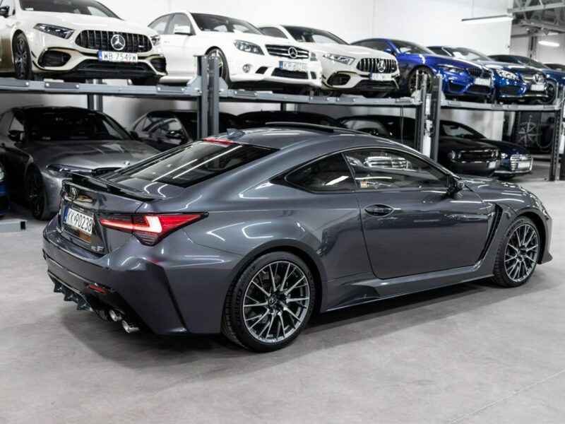 Lexus RC-F V8 5.0L 477KM. Salon PL. 10 tys km. Gwarancja do 02.2026.