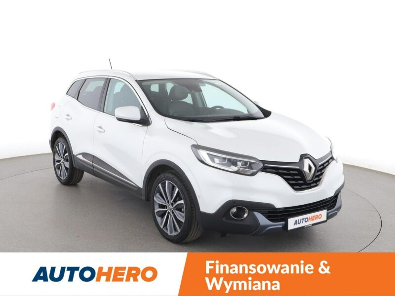 Renault Kadjar Automat skóra full LED navi klima auto grzane fotele kamera czujniki p I (2015-)