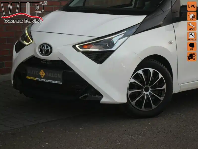 Toyota Aygo 02.2021*LPG*Klimatyzacja*Esp*Led*BT*Komputer*SalonPolska*Gwar VGS!!! II (2014-)
