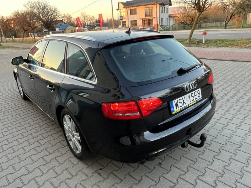 Audi A4 Audi A4 B8 Lift 2.0TDi 2012r Klimatyzacja Ruda Skóra Serwis Zarejestro B8 (2007-2015)