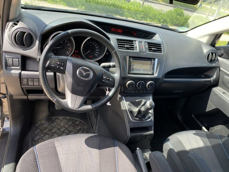 Mazda 5 Benzyna, klimatronik, 7 miejsc, parktronik, podg. fotele, isofix, nawi II (2010-)