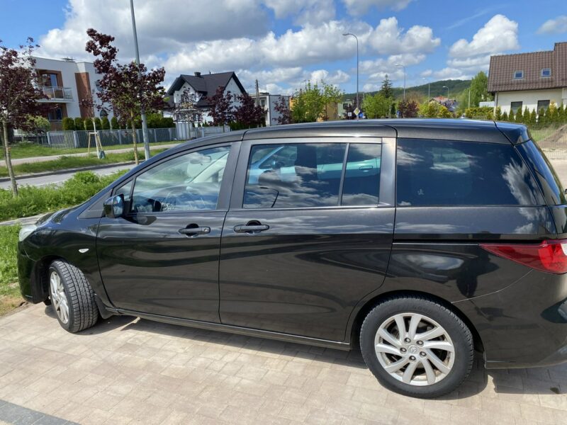 Mazda 5 Benzyna, klimatronik, 7 miejsc, parktronik, podg. fotele, isofix, nawi II (2010-)