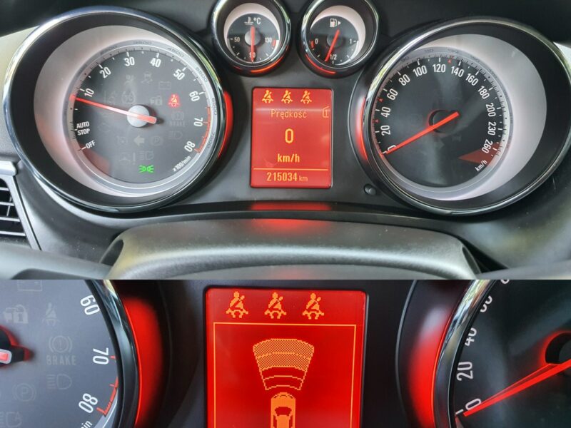 Opel Zafira 1.4T 140KM # NAVI # Parktronic # Piękny Kolor # Serwis do Końca !!! C (2011-)