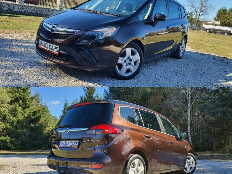 Opel Zafira 1.4T 140KM # NAVI # Parktronic # Piękny Kolor # Serwis do Końca !!! C (2011-)
