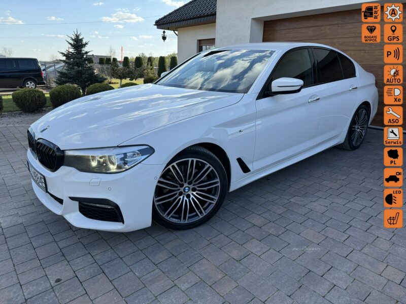 BMW 520 2.0 190KM XDrive kamery 360 M Pakiet FV 23% krajówka G30/G31 (2017-2023)