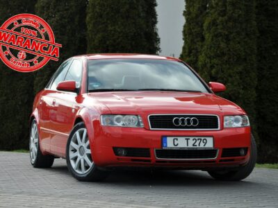 Audi A4 1.8T(190KM)*2xS-Line*Xenon*Skóry*Fotele Kubełkowe*I Wł*Alu17"ASO Audi B6 (2000-2004)
