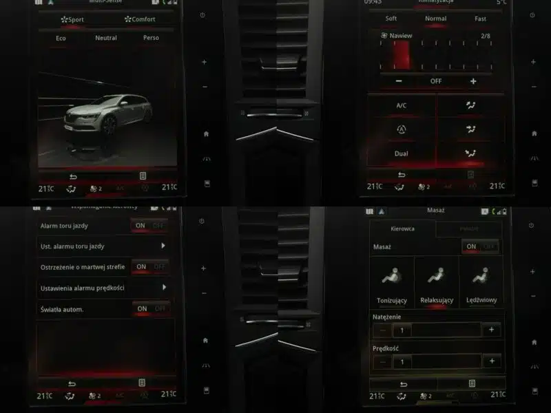 Renault Talisman S-EDITION*4Control*Full Led*Masaże*Skóra*Bose*GrzWentFot*Pdc*Gwar VGS I (2015-)
