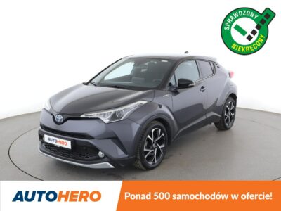 Toyota C-HR hybryda navi kamera grzane fotele ACC Bluetooth klima-auto