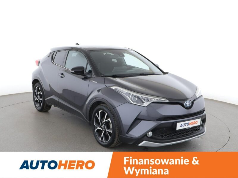 Toyota C-HR hybryda navi kamera grzane fotele ACC Bluetooth klima-auto