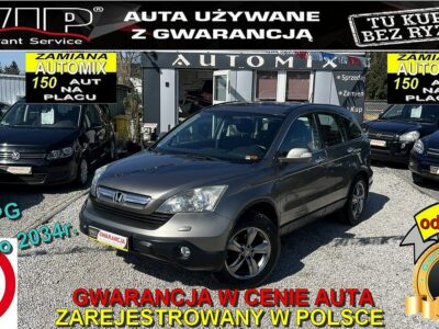 Honda CR-V 4X4 ,2.0 LPG ! Super wyposażony i utrzymany ! Gwarancja AUTOMI-X.PL III (2006-2012)